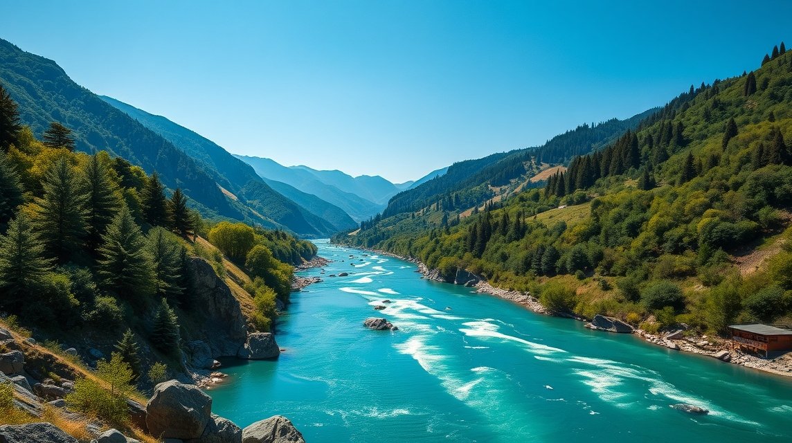 A smaragdzöld Soča-völgy: Európa egyik legszebb folyója és a Narnia krónikái forgatási helyszíne 1 A Soča-völgy smaragdzöld folyója mesés hegyek között.