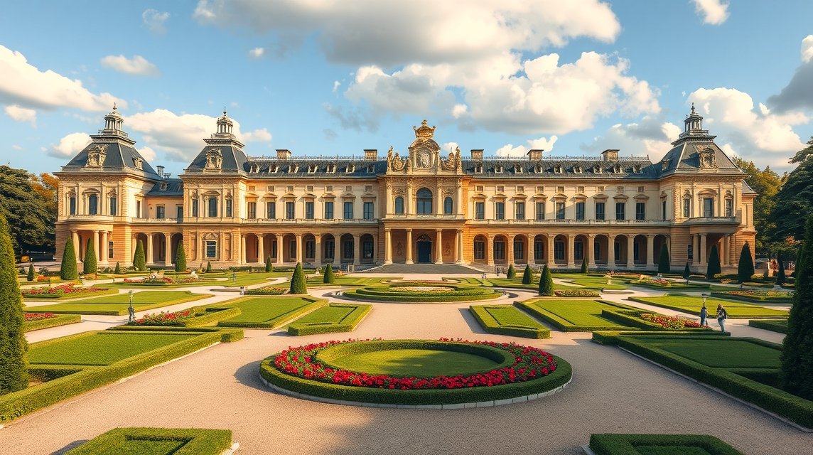 Torinó látnivalók - A Venaria Reale kastély (a közelben) 1 Venaria Reale kastély és kertjei Torino közelében