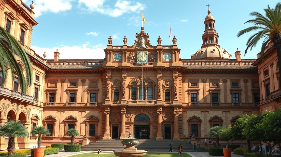Archivo de Indias, Sevilla - UNESCO világörökség központ