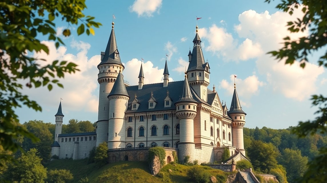 Bajmóc vára: mesebeli kastély szép tájban