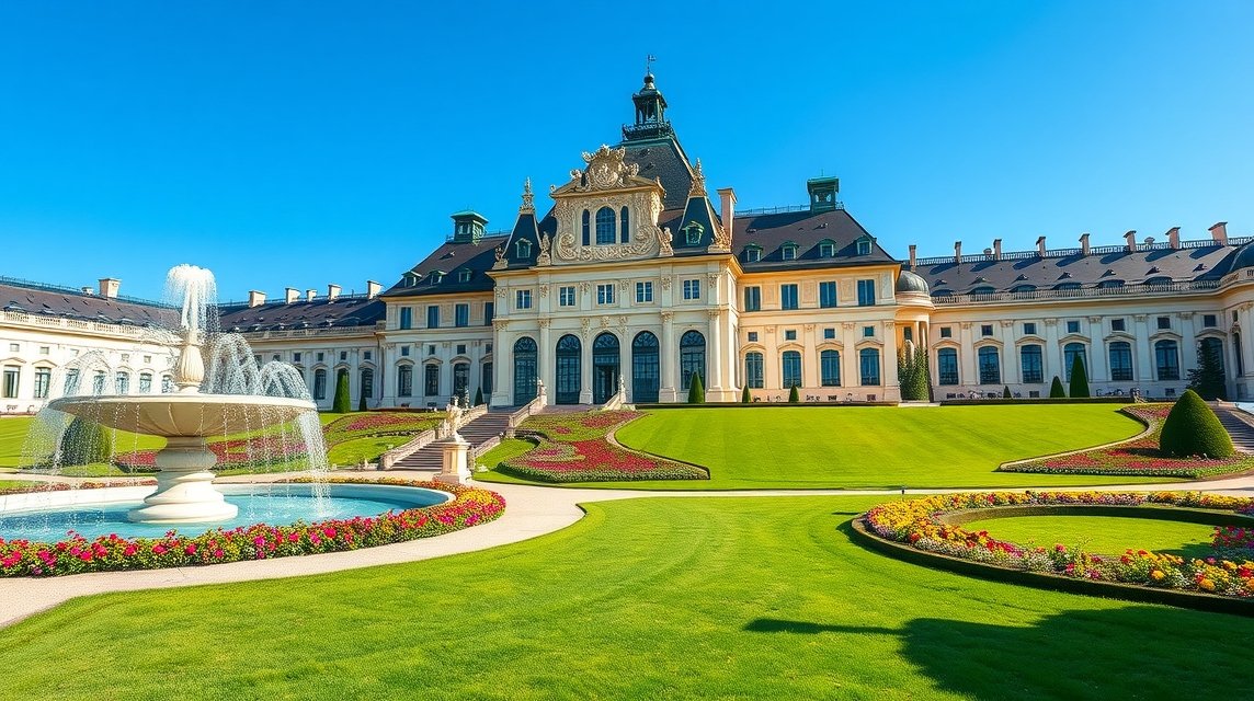 Herrenhauseni kertek barokk építménye és szökőkútja