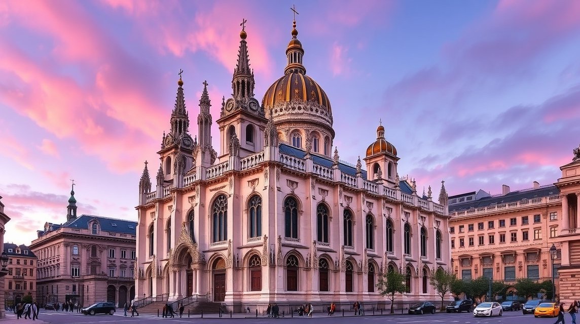 A Szent István-székesegyház impozáns gótikus építészete Bécsben