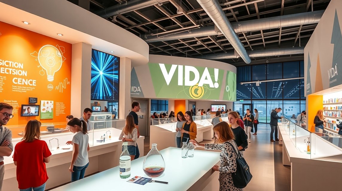 Brno látnivalók - VIDA! Tudományos Élménypark 1 Interaktív kiállítás a VIDA! Tudományos Élményparkban Brnóban.