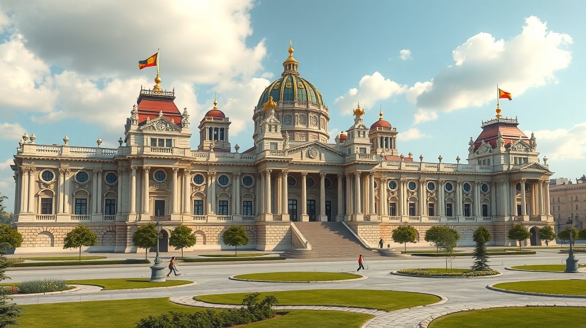 Bukarest Parlament Palotája, a világ második legnagyobb épülete