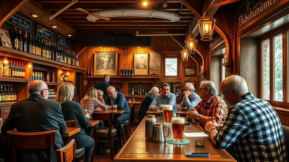 Düsseldorfi sörcsarnok: Az Altbier hagyománya és hangulata