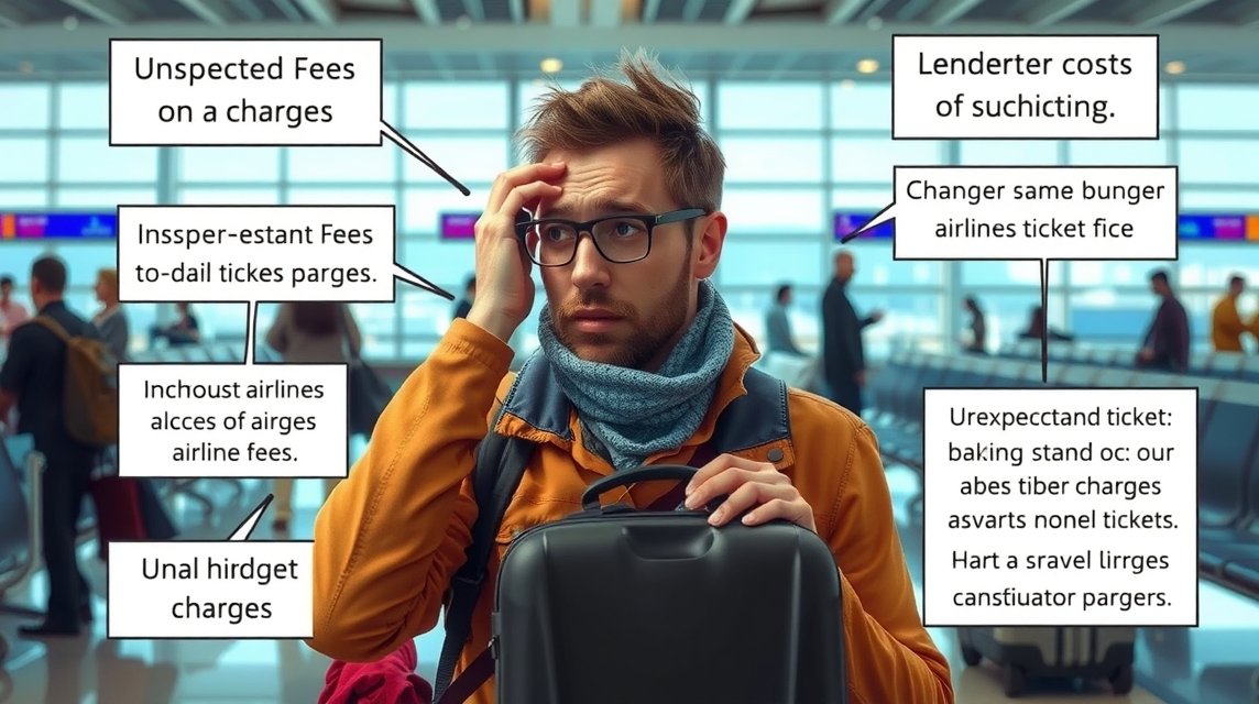 Fapados jegyek rejtett díjainak bemutatása a repülőtéren