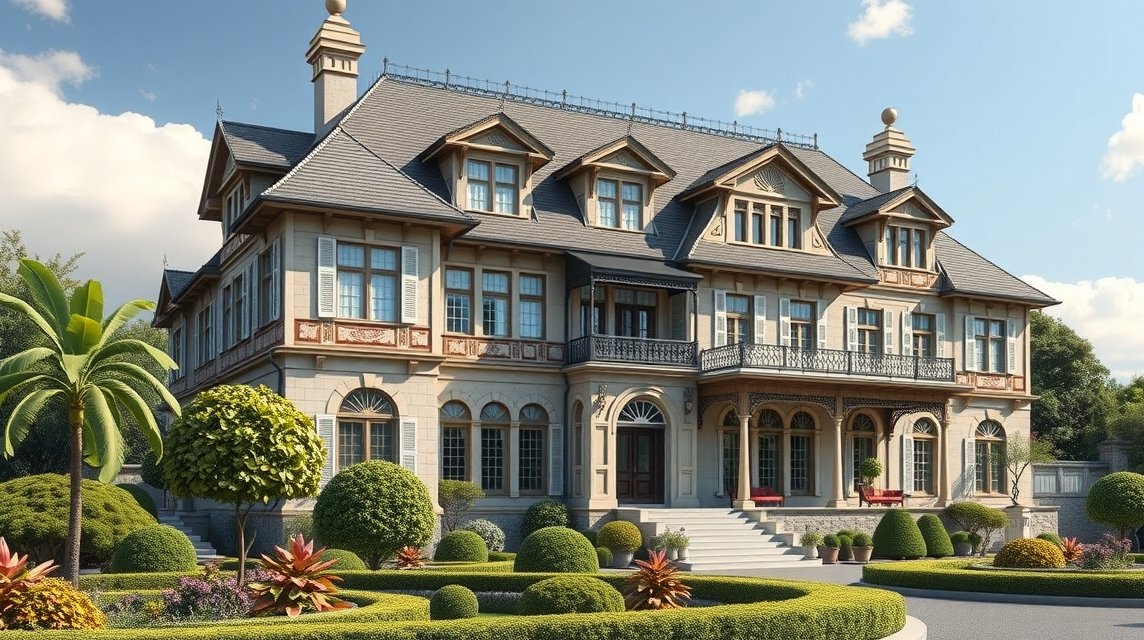 Bansuiso villa - elegáns francia stílus Japán szívében.