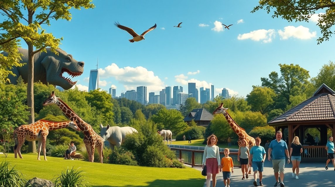 Frankfurti Állatkert látványosságai: családi kirándulás állatokkal