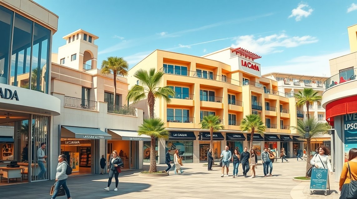 La Cañada bevásárlóközpont Marbella városában