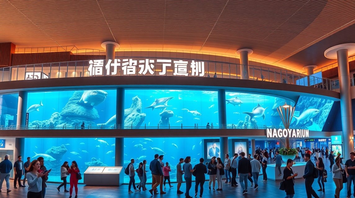 A Nagojai Kikötő Akváriuma lenyűgöző tenger alatti világ