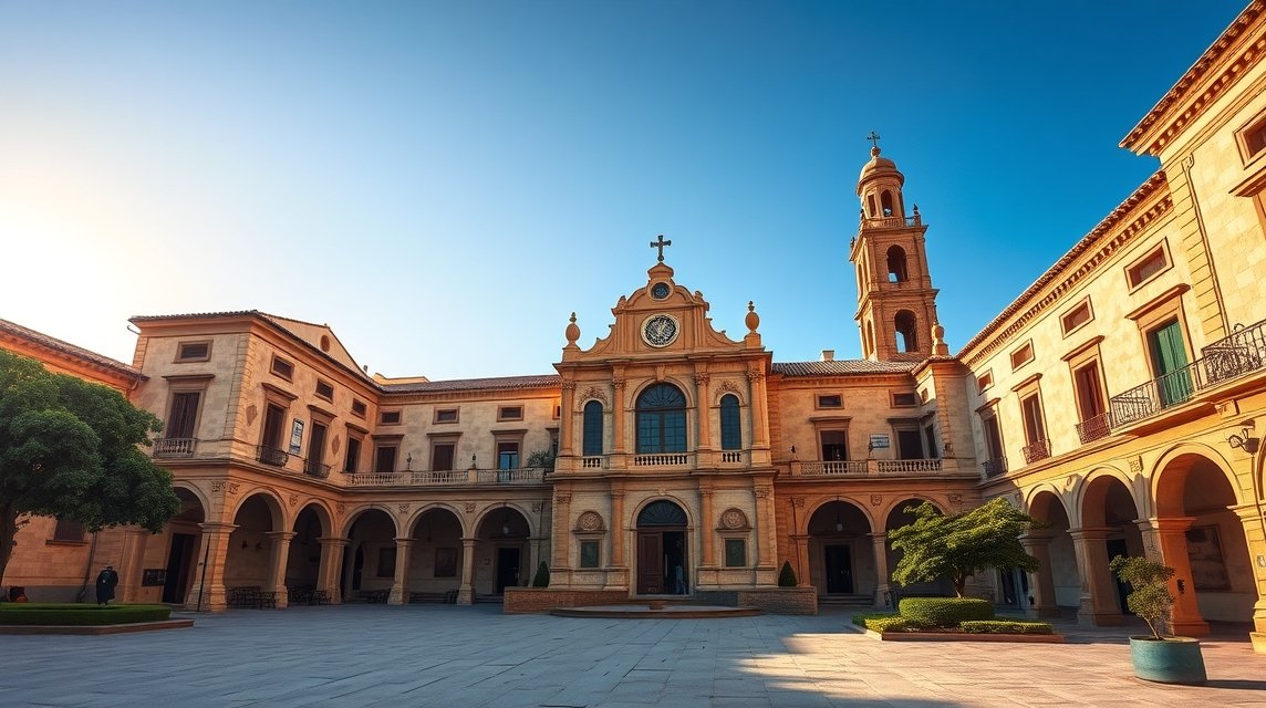 San Juan de Dios templomegyüttes építészete és barokk stílusa