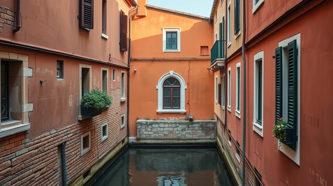 Bologna rejtett csatornái és a híres Finestrella ablaka