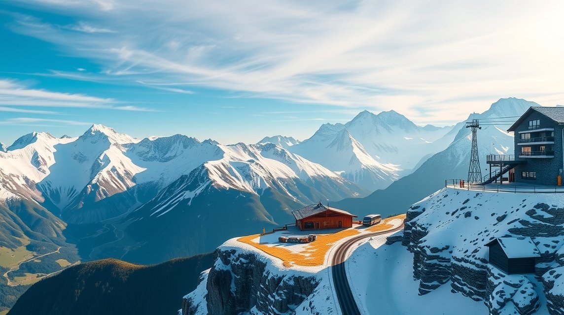 Grindelwald hegyi panoráma a Jungfraujoch közelében