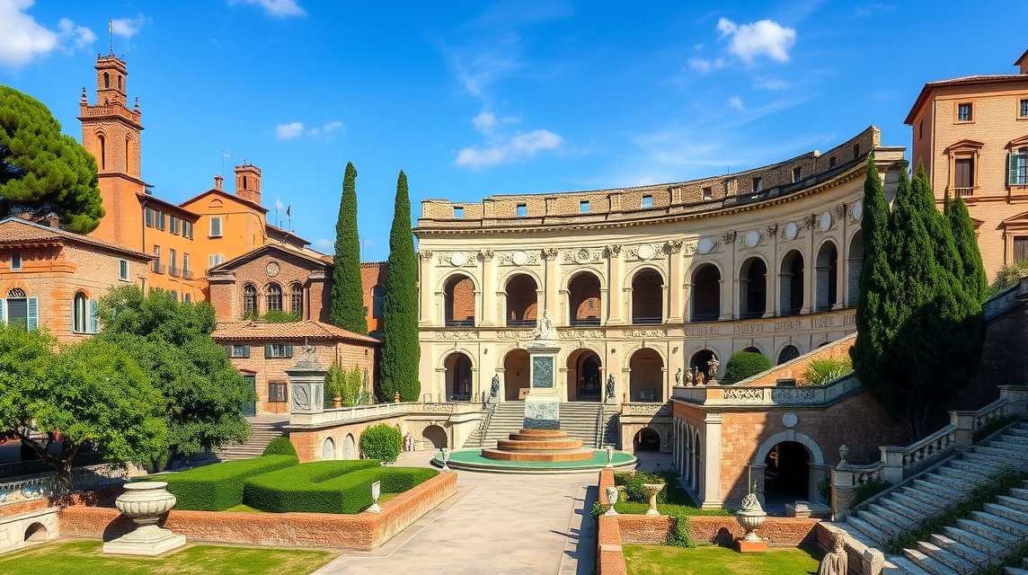 Verona látnivalók - A Római Színház és a Régészeti Múzeum 1 Verona Római Színháza és Régészeti Múzeuma csodás épülete