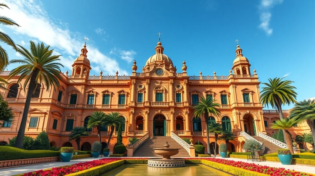 Casa de Pilatos, Sevilla - andalúz palota díszes kertekkel