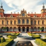 A Palacio de las Dueñas jellegzetes épülete Sevilla városában.