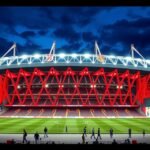 San Mamés Stadion exterior, Bilbao, Spanyolország, sportélmény