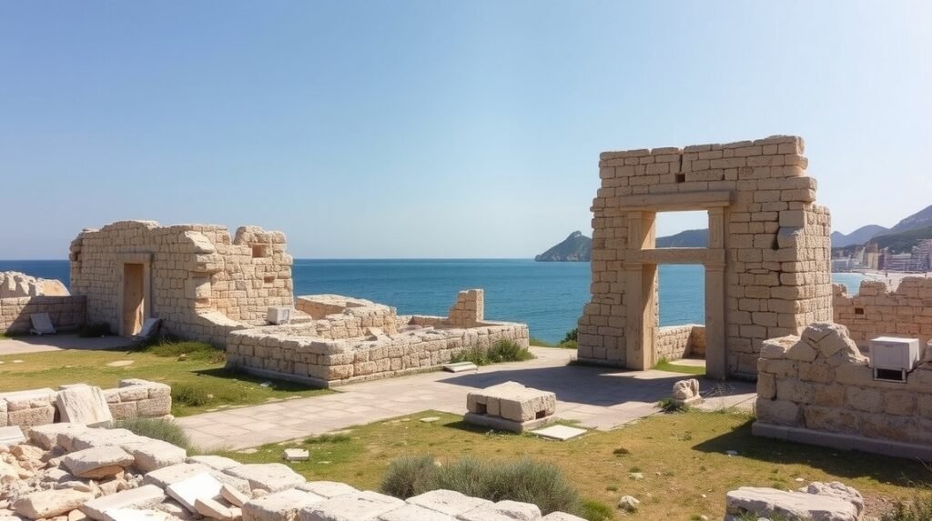 Sa Caleta föníciai település romjai Ibiza partján