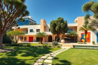 Joan Miró Alapítvány művészeti központja Palma városában.