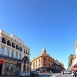 Jaime III sugárút Palma történelmi épületei és butikjai