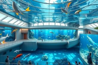 Palma Aquarium látványossága a Playa de Palmán, cápák és trópusi halak.