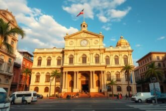 Palacio Consistorial, modernista Városháza Cartagena épülete