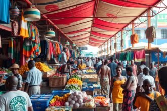 Mackinnon (Marikiti) piac, Mombasa - nyüzsgő helyi vásárlás