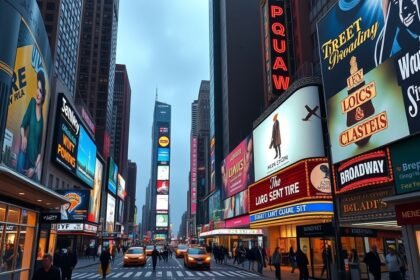 A Times Square vibráló világát bemutató fényképek New Yorkban.