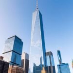 A One World Trade Center, New York város híres építménye.