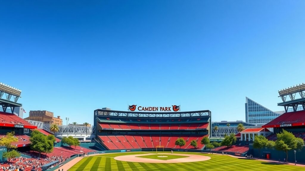 Oriole Park at Camden Yards baseball stadion nézőtér