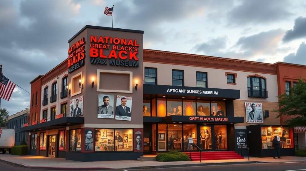 National Great Blacks In Wax Museum épülete Baltimore városában.