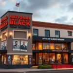 National Great Blacks In Wax Museum épülete Baltimore városában.