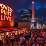 Power Plant Live éjszakai élet Baltimore-ban, trendi bárok és buli.