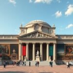 Szépművészeti Múzeum külső nézete Bostonban.