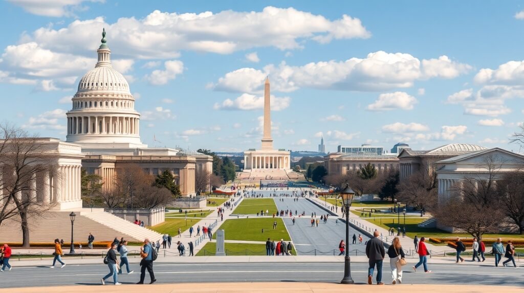 Washington DC látványosságai - Kapitolium és múzeumok.