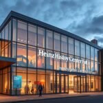 Heinz History Center épülete Pittsburghban, kreatív kiállításokkal.