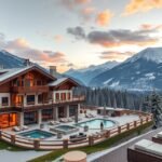 Luxus wellness hotel az osztrák Alpokban, lenyűgöző kilátással