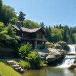 Frank Lloyd Wright Fallingwater ház Pittsburgh mellett