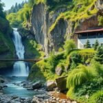 Myrafälle vízesés és környezete Bécs közelében