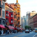 Séta a Stephen Avenue történelmi sétálóutcáján Calgaryban