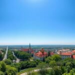 Kilátás Kolozsvárról a Fellegvárról, csodás panoráma