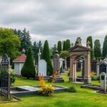 A Házsongárdi temető sírei és szobrai Kolozsváron.