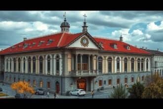 A Kolozsvári Néprajzi Múzeum felvétele, építészeti részletekkel.