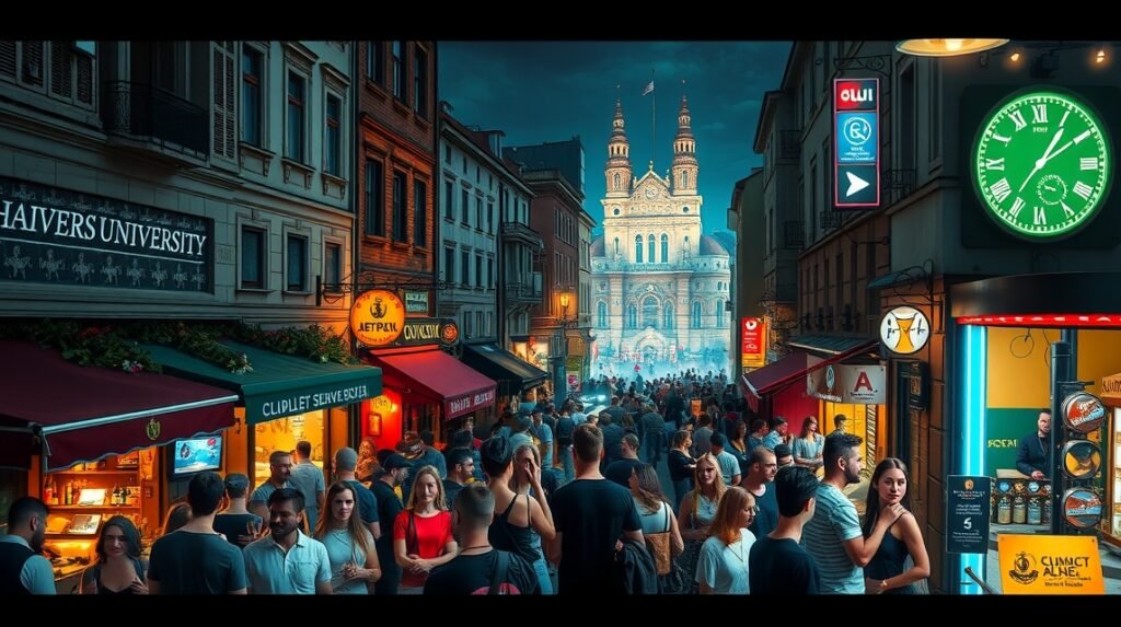 Kolozsvári éjszakai élet: fiatalok, kocsmák és élő zene
