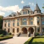 A Darvas–La Roche-ház reprezentatív szecessziós épülete Nagyváradon.