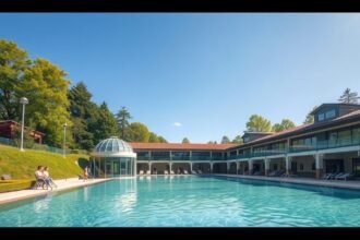 Félixfürdő termálvizes fürdő wellness medencével és pihenőterülettel