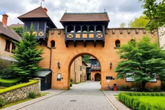 A Katalin-kapu Brassó városának középkori bejárata.