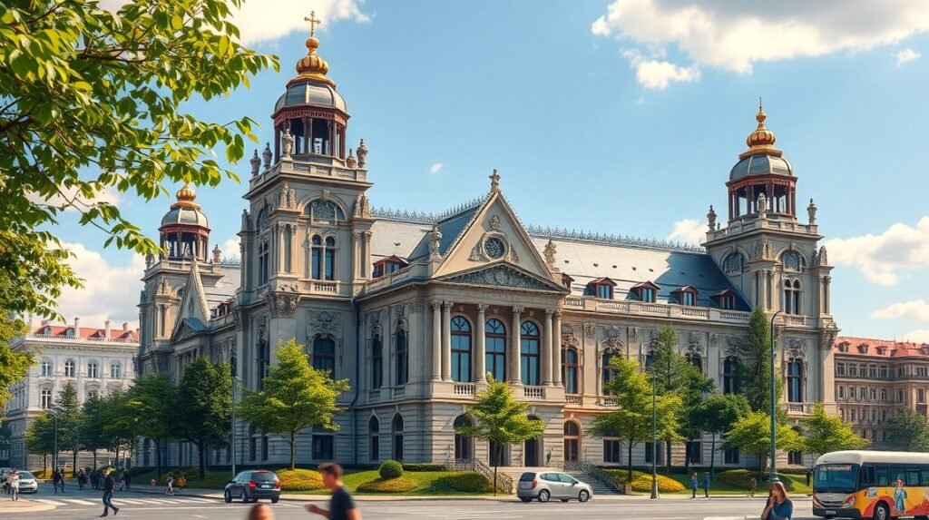 A Jászvásáron található neogótikus Kultúrpalota épülete