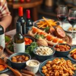 Házias moldvai ételek és borok Jászvásáron, ízletes fogásokkal és italokkal.