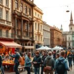 Jászvásár utcai élet, egyetemisták és kulturális események